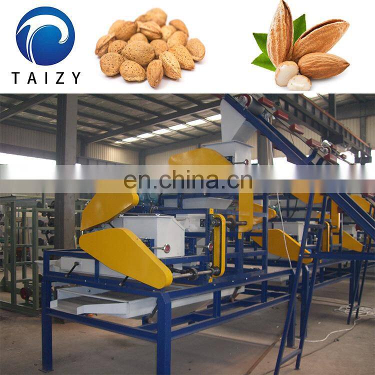 almond breaker shell cracker automatic almond shelling machine almond husking machine