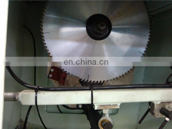PVC Profile & Aluminum Single Head Cutting Saw Machine
