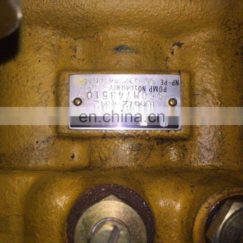 Excavator parts fuel injection pump 6127-71-1031 for S6D155