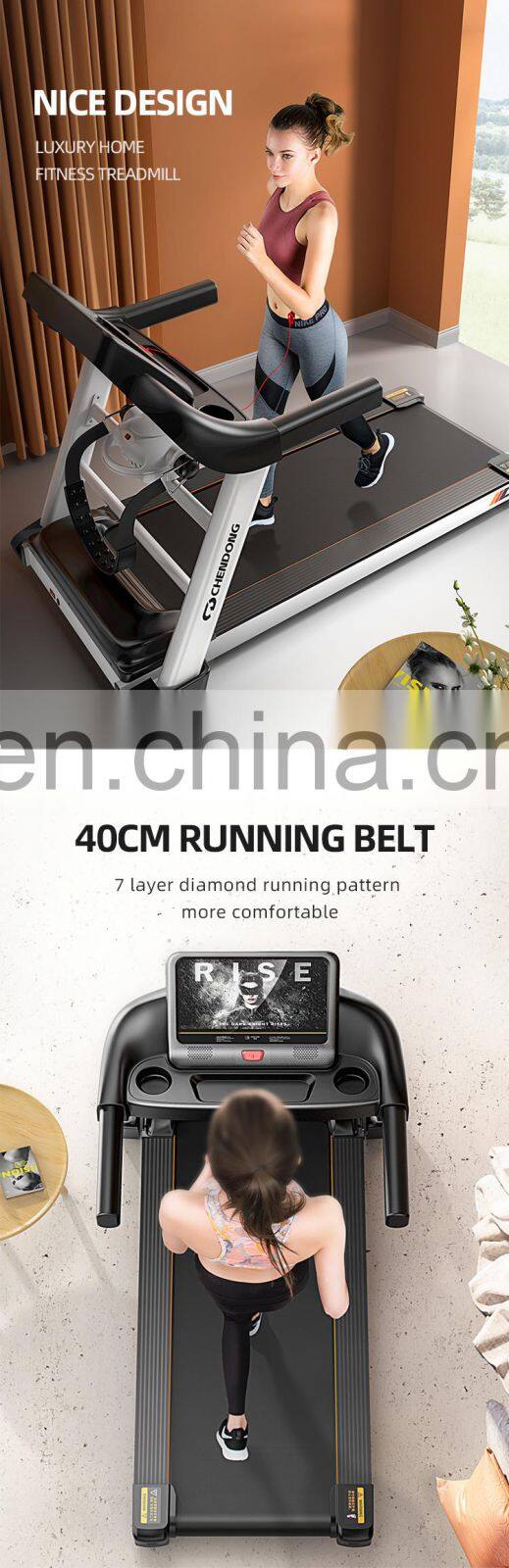 Excellent Quality indoor gym training running exercise machine home fitness electric folding treadmill