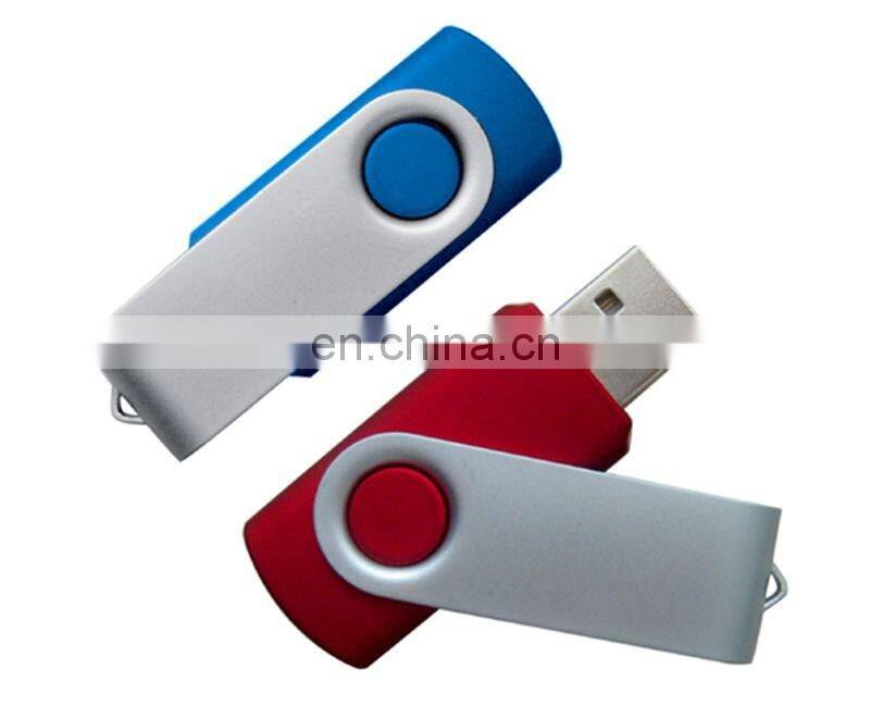 Hot selling 16GB 32GB Swivel USB Flash Drive Custom Logo twister USB