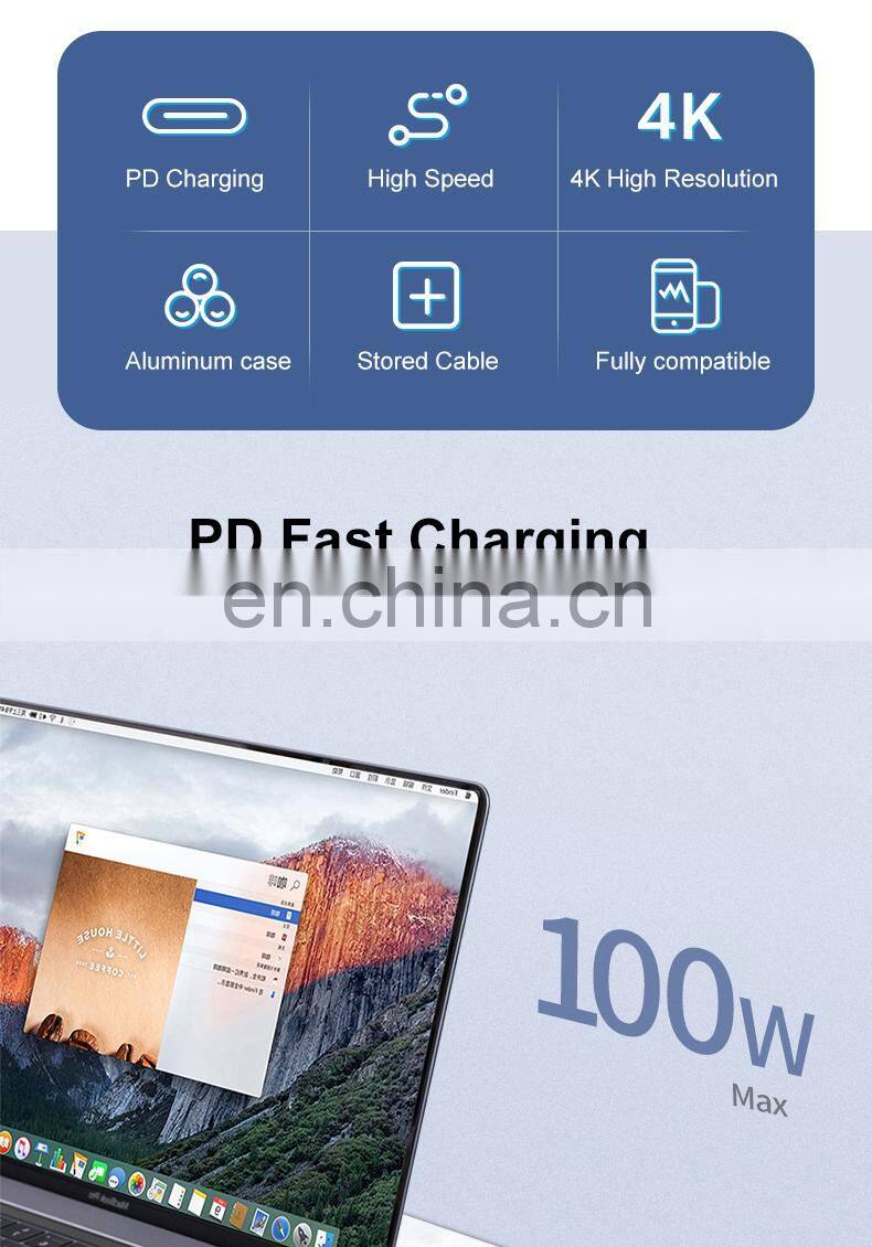 Shenzhen Usb Hub 3.0 With 2020 New For Laptop Computer Multifunction Wholesale Charging Phone Dock Station For Laptop Usb C Hub