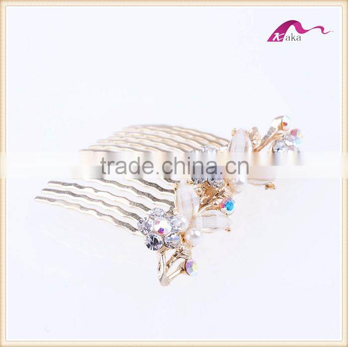 Wedding Bulk Crystal Rhinestone Hair Comb Holder Accessories