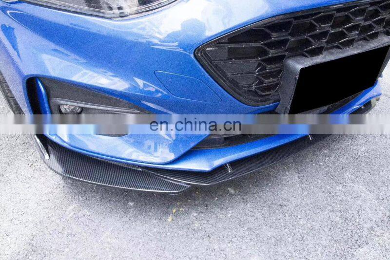 auto parts front bumper lip spoiler for F-ord Focus 2019 +