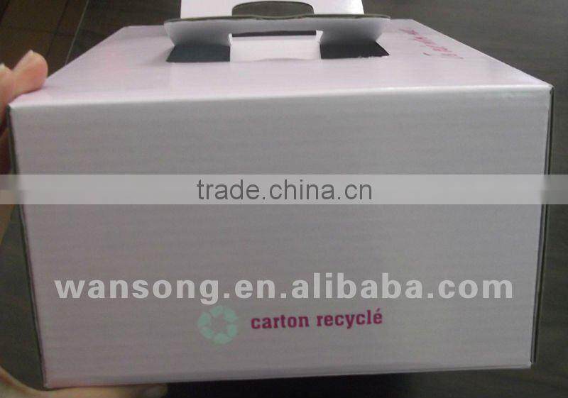 New corrugated paper packaging box