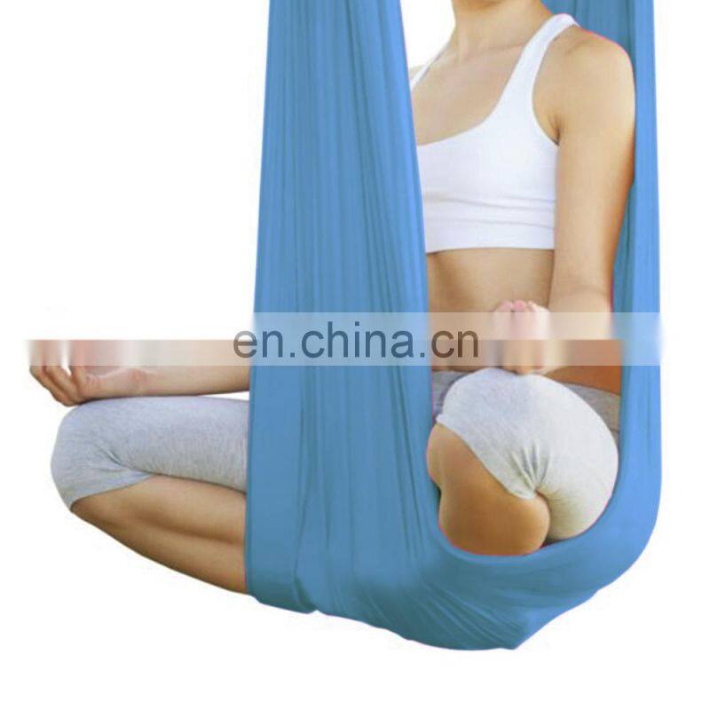 5m Elastic Anti-gravity Aerial Yoga Hammock Swing Belt Polyester Stretch Strap Air Yoga Traction Device Body Building Equipment
