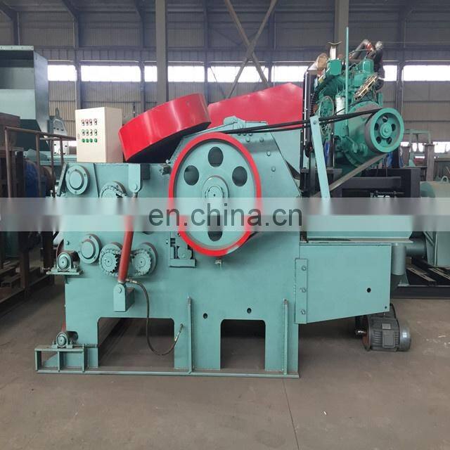 Hot Selling Wood Pallet Crusher Construction Building Waste Plank Solid Slabs Shredder Waste Plank Pallet Template Crusher