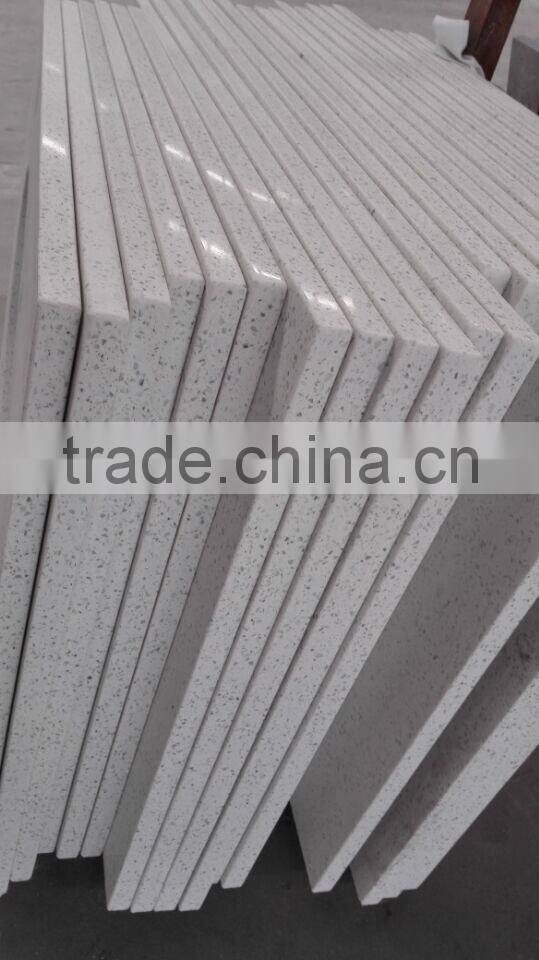 Custom Quartz Tops for Commercial Project