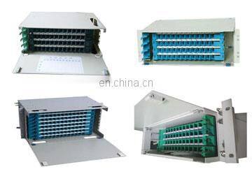 rack mount and Fixed type fiber optic parts rack mount fiber optic patch panels