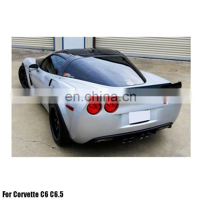 ABS Primer Painted Back Rear Spoiler Lip Wing For Corvette C6 C6.5 All Models 2005-2013 Rear Spoiler