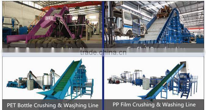 large capacity plastic recycling line from China