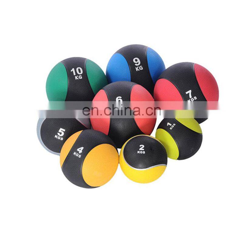 Professional in medicine ball fitness Exercise