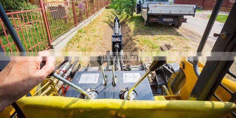 2022 Evangel 60HP Diesel Quad 4X4 Mini Skid Steer Loader Made In China 375B