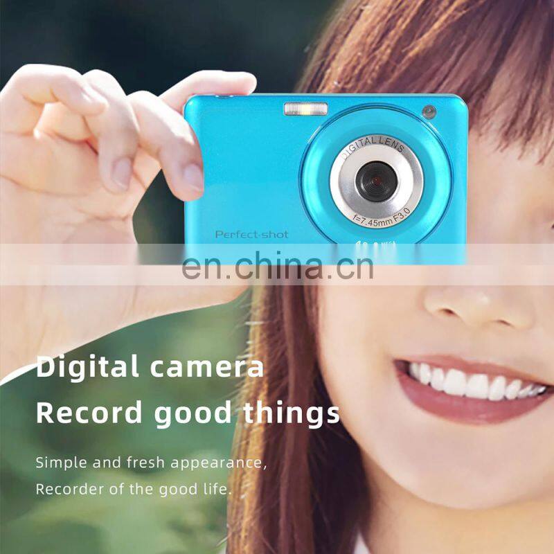 Amazon hot sale 2.7 inch LCD Screen 48.0 Mega cheap 1080P compact children digital camera photo for kids