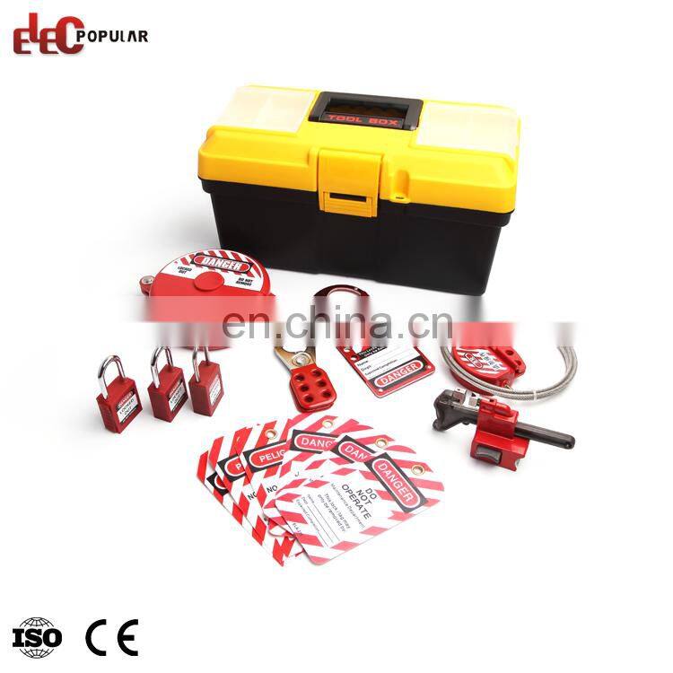 Industrial High Security Device Safety Padlocks Gate Valve Lockout Kits