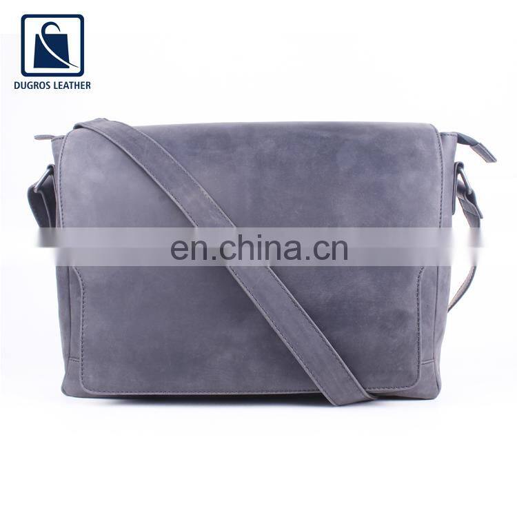 Bulk Quantity Supplier of Anthracite Fitting Men Genuine Leather Business Bag from India