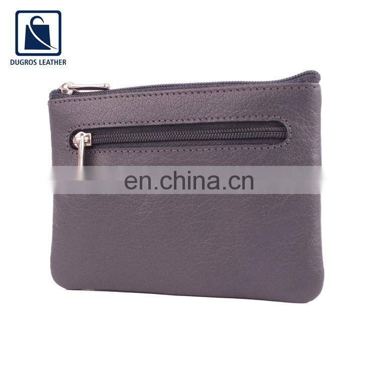 New Arrival Hot Sale Good Quality Nickle Fitting Matching Stitching Genuine Leather Key Case for Wholesale Purchase