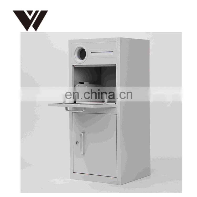 Home Large Package Waterproof Outside Metal Steel Letter Mail Mailbox Post Wall Mount Outdoor