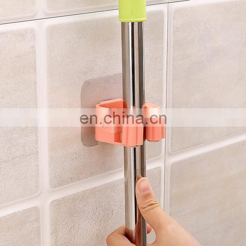 Wall Mounted Mop Organizer Holder Brush Broom Hanger Home Storage Rack Bathroom accessories
