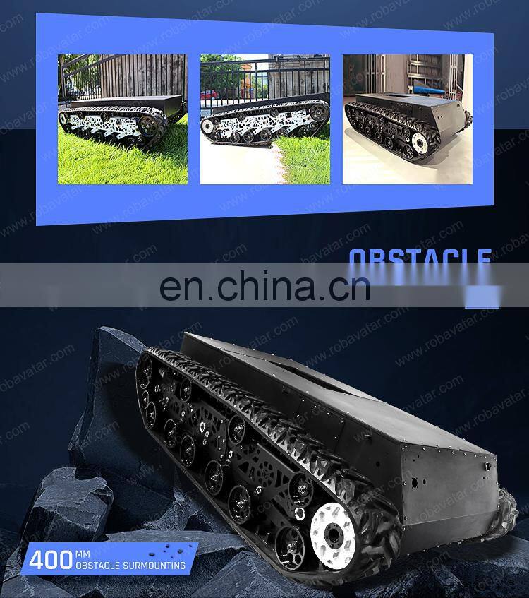 military surveillance robot chassis