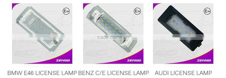 New Lowest factory price 2538SMD 6leds Landrover Led License Plate