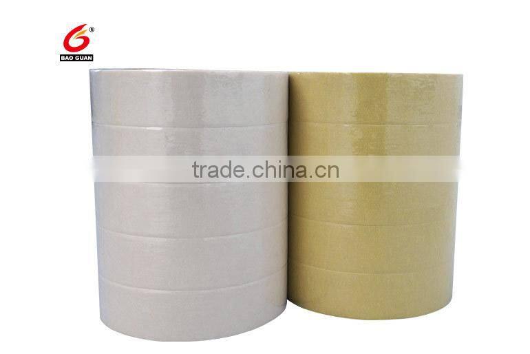Reliable quality Temperature resistant and soft textured masking paper tape