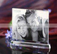 Beautiful Glass/Crystal Photo Frames for wedding souvenir