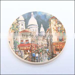 Professional manufacturer Promotional Round Ceramic Cup Coaster