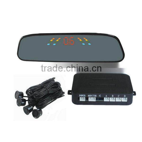 4 sensors car parking sensor system led display parking sensor