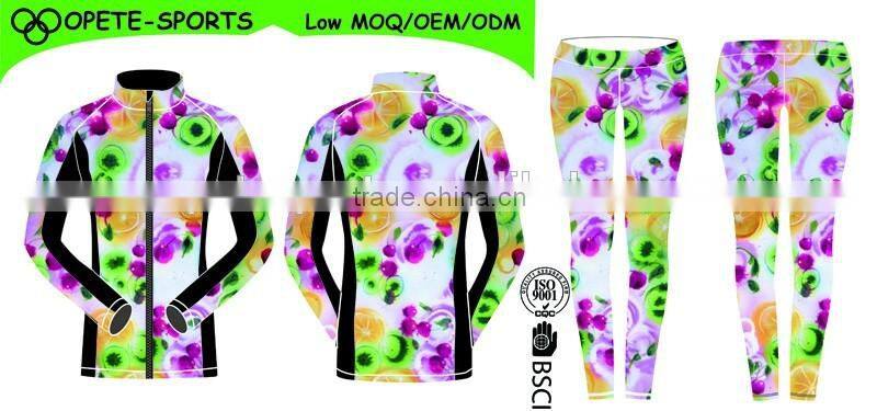 (OEM/ODM Factory) lady fitness spandex gym wear yoga jackets