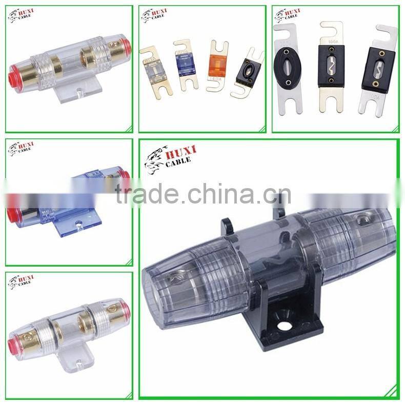 HUXI Oversea Popular Low Price Bus Car Low Voltage Fuse Fuse Holder Durable Fuse Holder