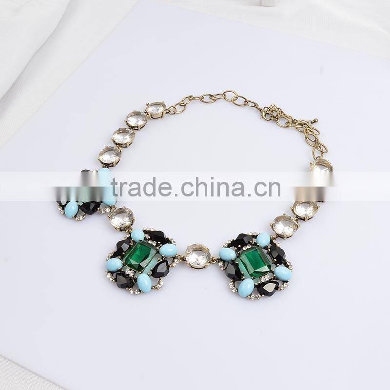 Kundan Jewellery Statement Necklace Jewelry Semi Precious Stone Necklace