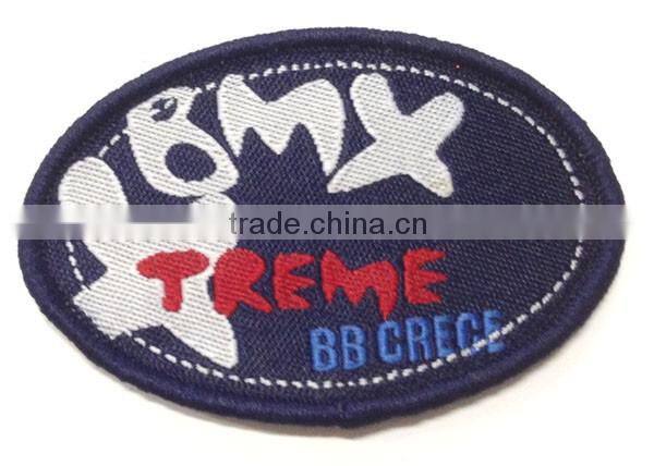 embroidery patch for garments , customized embroidery patch