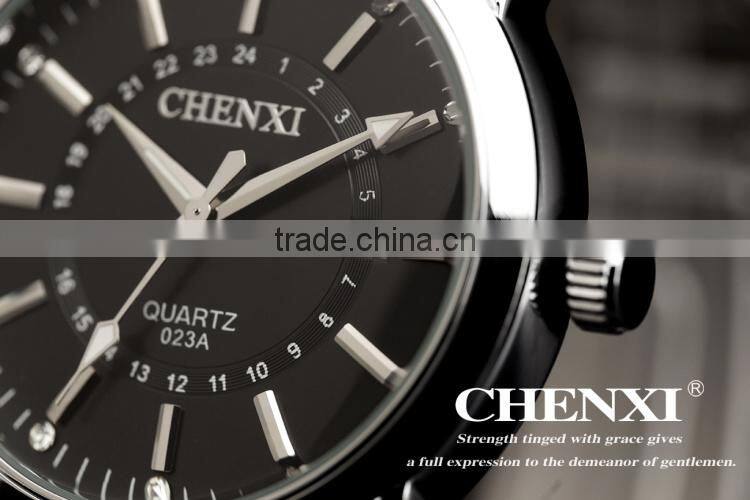 2013 hot-selling high-end men's calendar quartz watch nobility watch blue and white watch 023AMD