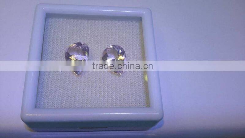 Pear Shaped Morganite Gemstones