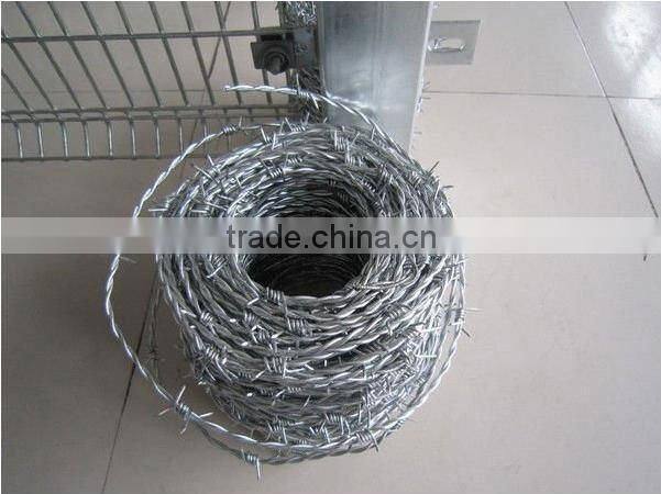 Electro Galvanzied Barbed Wire