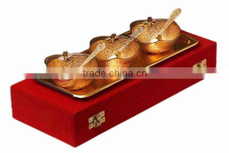 beautiful decorative new design silver plated bowl