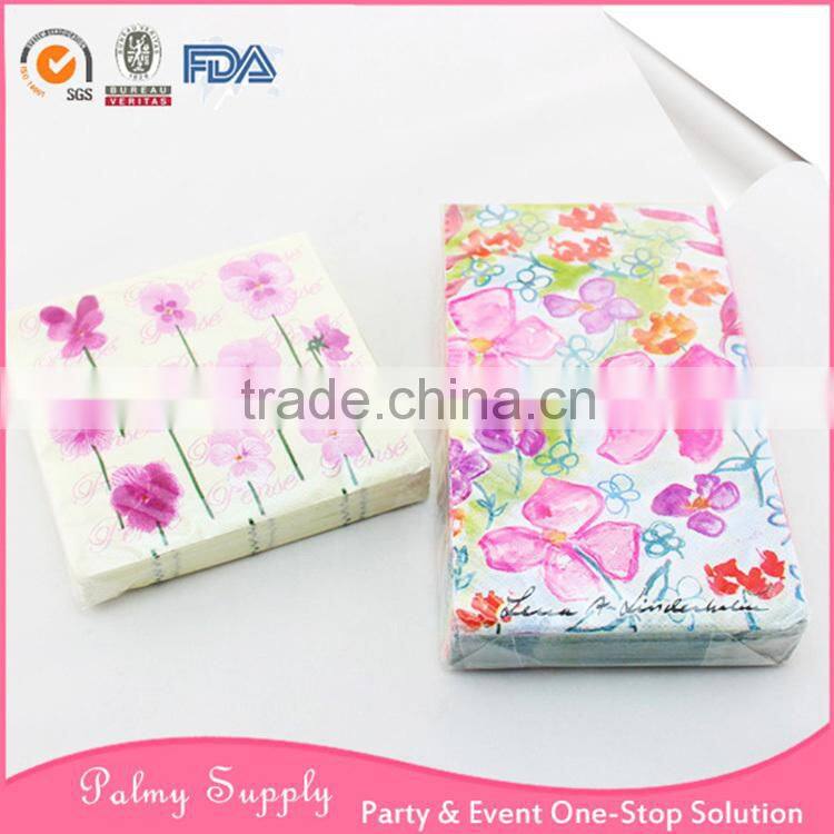 Alibaba manufacturer wholesale printed paper napkin innovative products for import