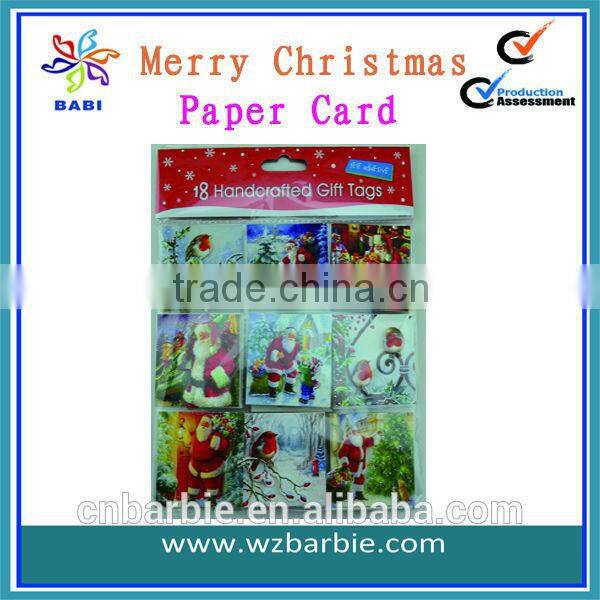 Merry Christmas!Colour printing christmas cards/3d christmas greeting card