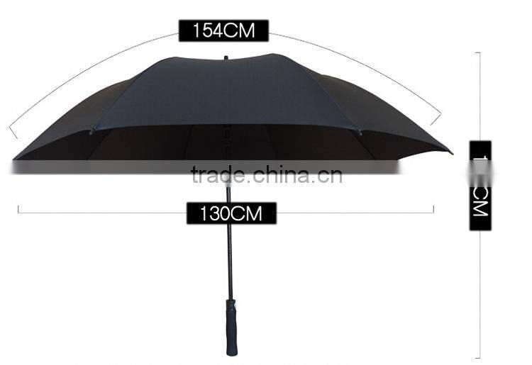 Large 30" golf umbrella waterproof hydrophobic umbrella
