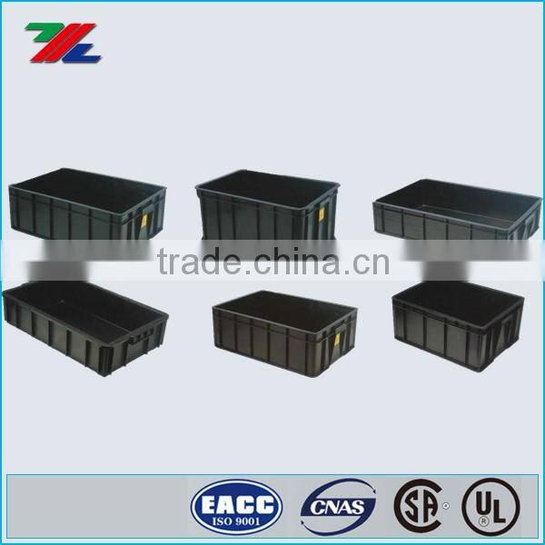 Anti-static European standard Plastic Storage Turnover box with different sizes