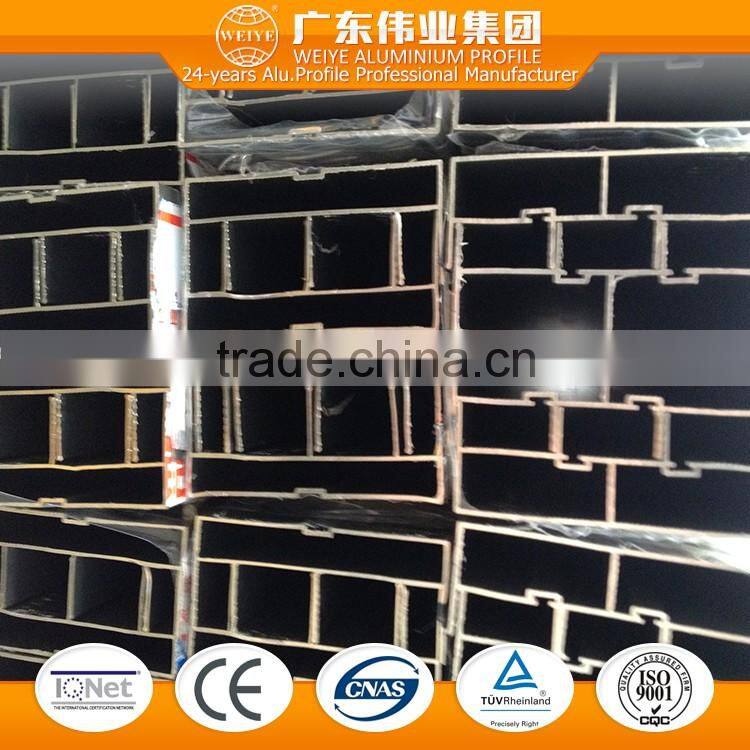 6351 T3-T8 0.8-1.4mm aluminum extruded for Picture Windows with polished finish