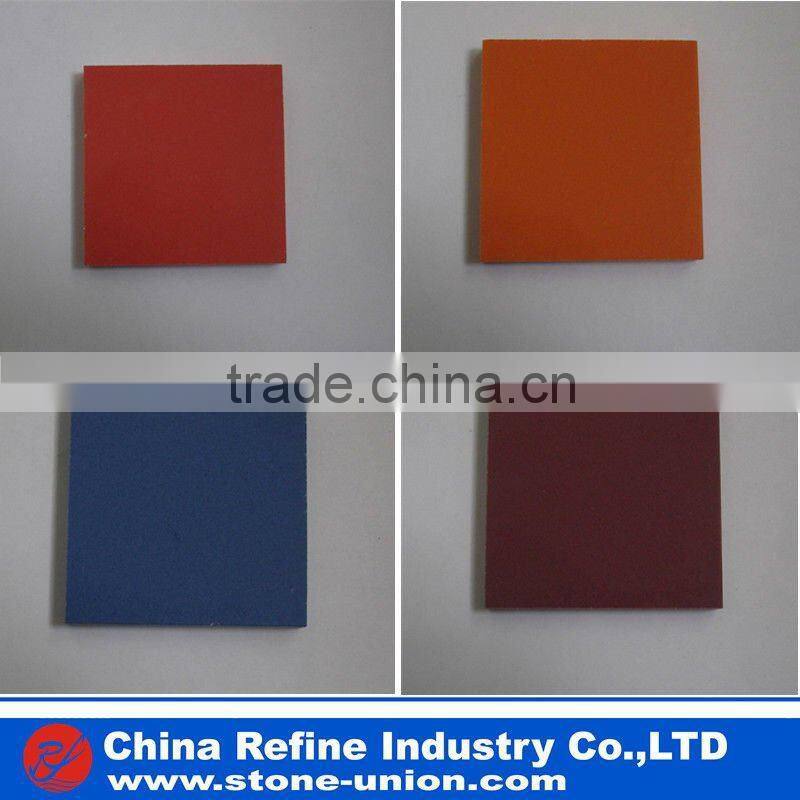 Pure white microlite man-made stone