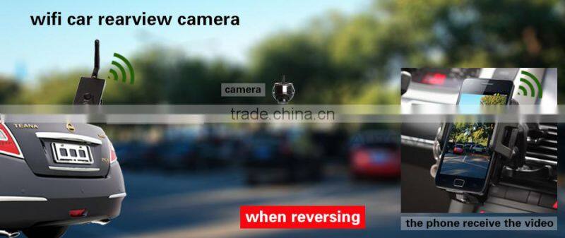 Hot selling car backup wifi wireless camera 480TVL