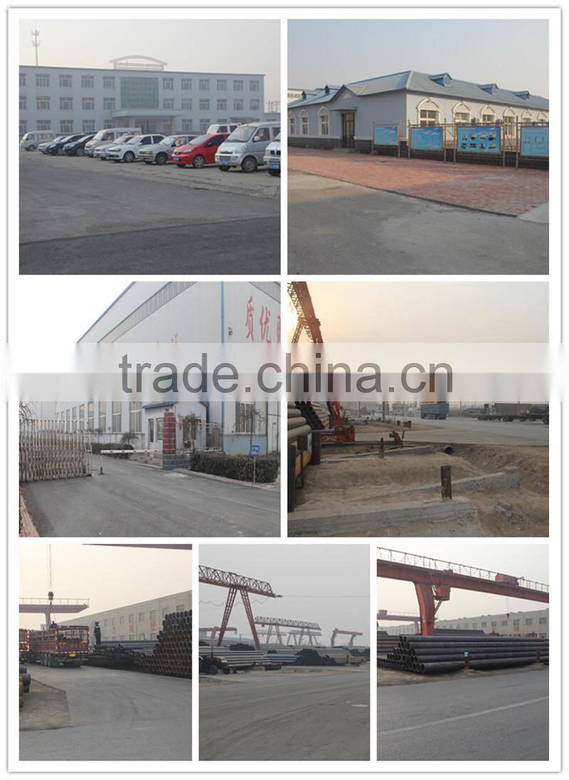 Spiral steel pipe SSAW SCH40 API5L X52