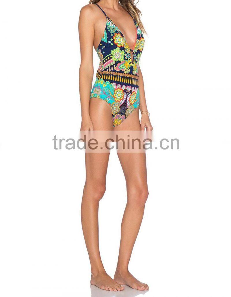2016 Young Girls Sex One Piece Swimwear