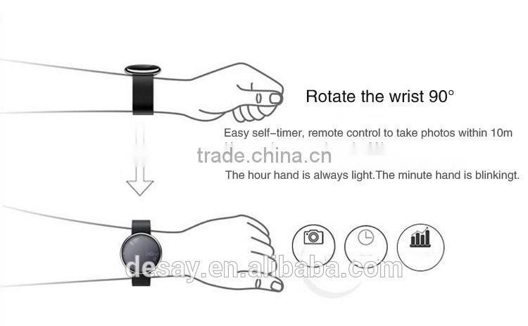 Desay Pedometer Sleep Sport Data Share Take Photo Anti-lost BT4.0 Smart IOS Android Watch Bracelet DS-B505