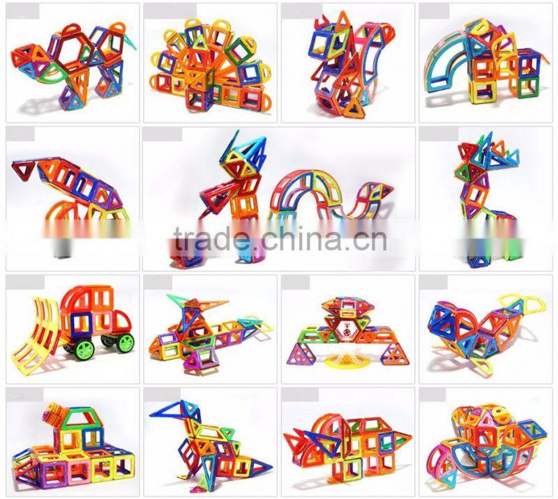 Children toys magnetic blocks set, ABS building blocks for kids