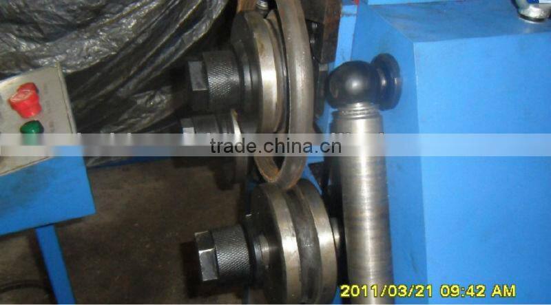 Steel ring bending machinery W24Y tube ring bender machinery