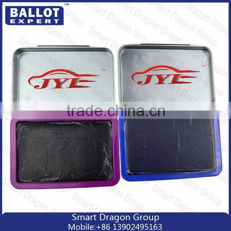 Plastic fingerprint ink pad for voting on election